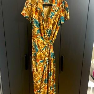 Maggy London wrap dress.